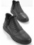 Siyah Leather Erkek Bot & Bootie E02733083103 1