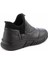 Siyah Leather Erkek Bot & Bootie E02733083103 4