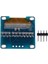 0.96 Inç Sarı ve Mavi I2C Iıc 128X64 OLED LCD LED Ekran Modülü 5