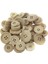5X50PCS Karışık Boyut Doğal 4 Delik Dikiş Için Ahşap Yuvarlak Düğmeler 5 Pcs 1