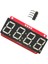 4 Haneli 7 Segment 0.56 "led Ekran Modülü HT16K33 I2C Için 1