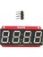 4 Haneli 7 Segment 0.56 "led Ekran Modülü HT16K33 I2C Için 2