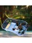 Plastik Sürüngen Terrapin Kaplumbağa Tank Vivarium Besleme Kutusu 40X25X14CM Mavi(Yurt Dışından) 5