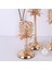 Modern Mozaik Mum Tutucu Şamdan Stand Düğün Dekor Ev Şamelabra 7X19CM 3