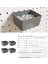 Pegboard Kancaları Peg Tahtası Kutuları Pegboard Aksesuarları Tool Shed Için Yardımcı Programı 5
