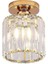 Lambalar Küçük Kristal Tavan Işık Kristal Ch Elier Modern LED Tavan Işık Kolye Fikstür (Yurt Dışından) 1