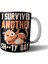 I Survived Another Day - Kedi Kupa Bardak Model 1 1