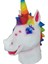 Cadılar Bayramı At Başkanı Maske Lateks Hayvan Kapak Gökkuşağı Unicorn Kostüm 3