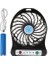 Taşınabilir Açık LED Işık Fan Hava Soğutucu Mini Masa USB Fan ile USB Şarj Pc'nin USB Bağlantı Noktası | Hayranları 2