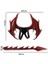 Homemiyn Parti Cosplay Maskesi Yetişkinler Için Çocuk Masquerade Kostümleri Korkunç Ejderha Maskesi Kanatları Kuyruk Cadılar Bayramı Kostüm Seti (Wings Kuyruk Maskesi) (Kırmızı) 3
