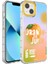 Apple iPhone 13 Kılıf Kamera Korumalı Renkli Portakal Desenli Sert Silikon Korn Kapak NO3 Renkli 1