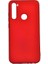 Xiaomi Redmi Note 8 Kılıf Silikon Yumuşak Dokulu Premium- Kırmızı 1