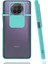 Xiaomi Redmi Note 9 5g Kılıf Lens Sürgülü Kamera Korumalı Silikon - Turkuaz 1