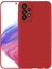 Galaxy A33 5g Kılıf Silikon Yumuşak Dokulu Premium- Kırmızı 1
