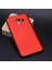 Galaxy J4 Kılıf Silikon Yumuşak Dokulu Premium- Kırmızı 1