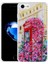 Apple iPhone Se 2022 / Se 2020 / 7 / 8 Kılıf Simli Desenli Kamera Korumalı Parlak Popy Kapak Kulübe Renkli 1