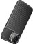 Apple iPhone 14 Pro Max Kılıf Rugged Armor Karbon Desenli Lüx Negro Silikon Arka Kapak Siyah 4