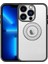 Apple iPhone 13 Pro Max Kılıf Parlak Renk Kenar Kamera Korumalı Logo Gösteren Esta Kapak Siyah 1