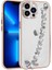 - Apple iPhone 12 Pro - Kılıf Taş Süslemeli Kamera Korumalı El Tutamaçlı Blazer Kapak - Beyaz 1