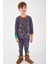 Erkek Çocuk Pijama Takımı RP2883-2 Antrasit 2
