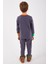 Erkek Çocuk Pijama Takımı RP2883-2 Antrasit 5