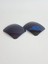Siyah Uv Gözlük Camı 60X70MM (1 Adet) 3