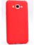 Galaxy J7 Kılıf Silikon Yumuşak Dokulu Premium- Kırmızı 1