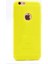 Apple iPhone 6 Kılıf Silikon Yumuşak Dokulu Premium- Sarı 1