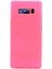 Galaxy Note 8 Kılıf Silikon Yumuşak Dokulu Premium- Pembe 1
