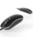 M104 1600DPI Kaymaz Kauçuk Tasarım Siyah Mouse 3