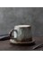 Japon Tarzı Kahve Fincanı Seramik Öğleden Sonra Çay Lüks Vintage Çevre Dostu Kupası ve Firma Seyahat Tazas Ev Ürünleri 50 Teacup & Tabak Setleri (Yurt Dışından) 2