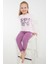 Lisanslı Classic Pembe Kız Çocuk Uzun Kol Pijama Takım 2