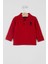 U.s. Polo Assn Lisanslı Classic Kırmızı Erkek Bebek Uzun Kol Yakalı Sweatshirt 1