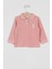 U.s. Polo Assn Lisanslı Classic Pembe Bebek Uzun Kol Yakalı Sweatshirt 1