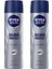 2 Adet Nivea Men Silver Protect Erkek Deodorant Sprey 150 Ml 1