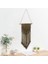 40 * 70 cm Dokuma Duvar Sanatı Boho Stil En Iyi Hediye Duvar Asılı Makrome Goblen Kelebekler Desen El Yapımı Ev Dekor | Dekoratif Gobiyeller (Kahverengi) (Yurt Dışından) 4
