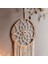 Bohemian Chic Makrome Duvar Asılı Goblen Mandala Ay Dreamcatcher Duvar Dekor Boho Dokuma Örme Goblenler Ev Dekorasyon | Dekoratif Gobiyeller (Yurt Dışından) 2
