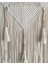 Handwoven Goblen Makrome Duvar Asılı Tulumlar Hippi Duvar Halıları Boho Estetik Yurt Evi Dekor Için | Dekoratif Gobiyeller (Beyaz) (Yurt Dışından) 2