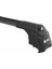 Air-2 Black Kit, Hyundai Sante Fe 2020-2021-2022-2023-2024 Tavan Taşıyıcı Portbagaj, Bisiklet ve Kayak Taşıyıcı Ara Atkı Seti, Siyah Cross Bar 3