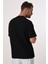 R-5610 Bisiklet Yaka Tek Cep Oversize Kaşkorse Tişört 5