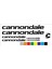Cannondale Bisiklet Kadro Sticker Seti Premium Kalite 1
