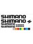 Shimano Bisiklet Kadro Sticker Seti Premium Kalite 1