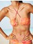 Boyundan Bağlamalı Bikini Üstü Büzgülü 4