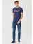 Erkek Larston Slim Fit Dar Kesim Düşük Bel Esnek Jean Kot Pantolon 3