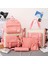 Urbana 5 Parçalı Çok Bölmeli Büyük Kapasiteli Sırt Çantası - Pembe (Yurt Dışından) 5