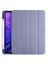 Case 4U Apple iPad Air 10.9 2022 (5.Nesil) Tri Folding Kalem Bölmeli Standlı Kılıf Mor 1