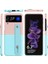 Samsung Galaxy Z Flip 3 Katlanır 2 Renkli Parmak Tutuculu Deri+Silikon Kılıf 3