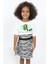 Toontoy Kız Çocuk Zebra Baskılı Elbise 5