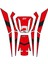 Aprilia SR GT 125 / 200 2022-2023 Uyumlu Tank Pad Kırmızı 1