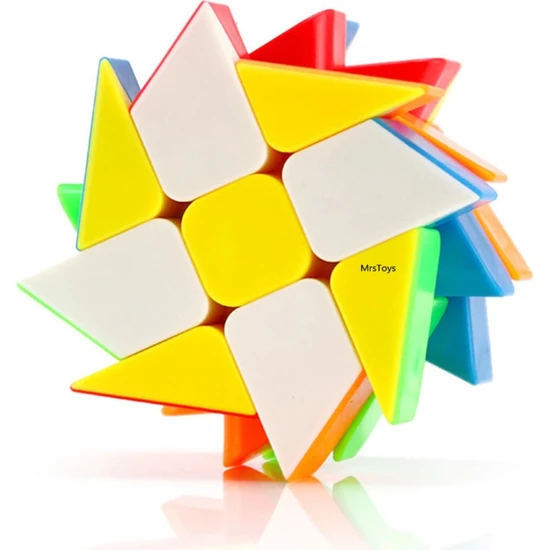 Mrstoys Mgc Cube B3 Windmill Fırıldak 3x3 Zeka Küpü Sabır Küpü Akıl Küpü Rubik Küp